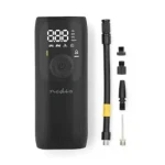 Nedis PAAC10BK / Dobíjecí vzduchový kompresor / 0.1 - 10.3 Bar / měříč tlaku (PAAC10BK)