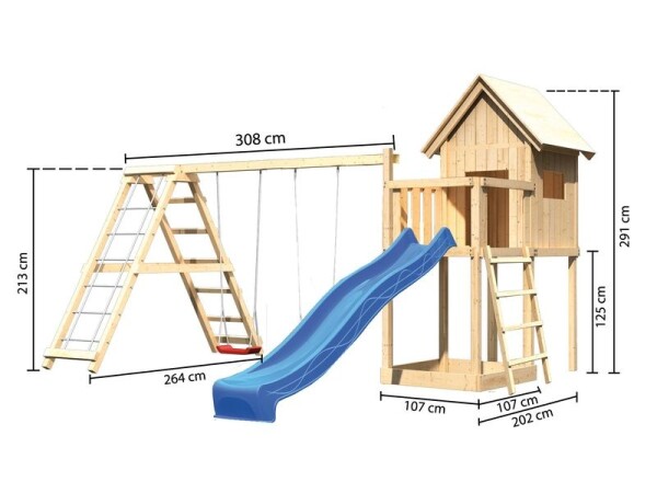 Dětské hřiště – Karibu Frieda 91184
