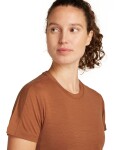 ICEBREAKER Wmns Mer 150 Ace SS Tee, Dusty Clay (vzorek) velikost: S
