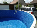 Crystalpool Výměna fólie u nadzemních bazénů(průměr 4,6m)
