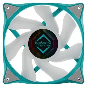 Iceberg Thermal IceGALE ARGB tyrkysová / Ventilátor / 120mm / ARGB / PWM / 2200 RPM (ICEGALE12A-D0A)