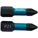 Makita E-12376 Impact Black / torzní bit 1/4" / PZ2 25mm / 25ks (E-12376)