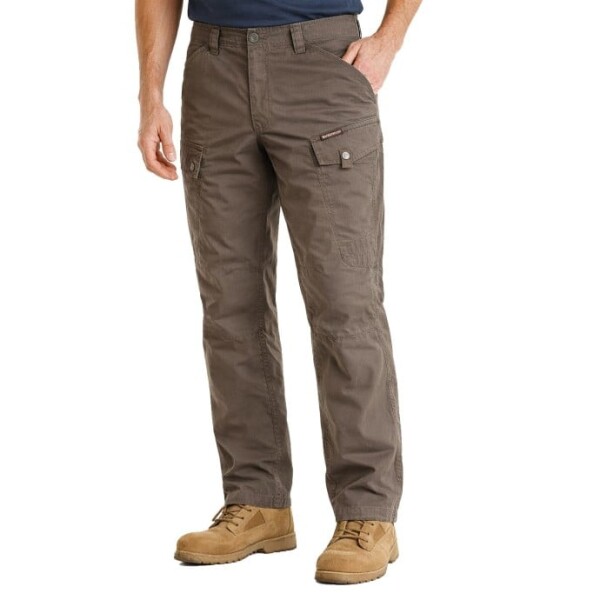 Bushman Pánské kapsáčové kalhoty Dieri, tmavě šedé 62
