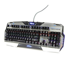 E-BLUE Mazer Mechanical 729 / Herní klávesnice / drátová (USB) / CZ / mechanická / podsvícená / černá (YCEBUB72BC00)