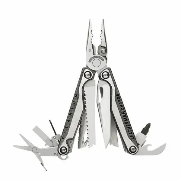 Leatherman Charge TTI Plus stříbrná / Multitool / 19 nástrojů / 252 g (832528)