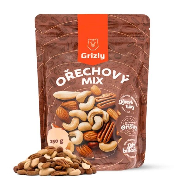GRIZLY Ořechový mix 250 g