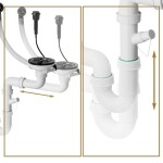 MEXEN - Automatický dřezový sifon na 1 misku, grafit 66911-70