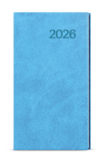 Týdenní diář 2026 Baloušek kapesní Jakub - Vivella světle modrá