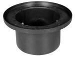 MIDAS Teleskopický adaptér PP černý DN 600/850 , bez těsnění p1853