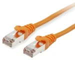 Equip Cat6a S/FTP oranžová / Patch kabel / 25 m / 2× RJ-45 / PoE+ / LSZH (606613)