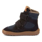 Chlapecké zimní barefoot boty TEX WINTER Dark Blue Froddo G3160247 - 25