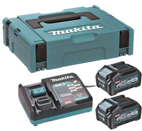 Sada akumulátorů Makita XGT 40V/4Ah BL4040 s rychlonabíječkou 191J97-1