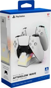 PDP Afterglow Wave bílá / Nabíjecí stanice / DualSense / PS5 (052-022-WH)