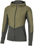 Běžecká bunda Mizuno Active Warmalite Hybrid Full Zip Hooded Long Sleeve Top J2GCD70138 Velikost textilu: L