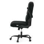 Kancelářské křeslo, houpací mechanismus, černá látka, KA-K3104 BK