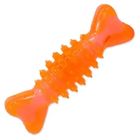 Dog Fantasy Hračka - kost válec gumová oranžová 12 cm (454-31021)