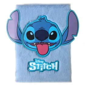 PYRAMID Plyšový blok Lilo a Stitch / DPL10 / A5 / 120 listů / linkovaný (SR74617EPM)