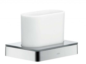 AXOR - Universal Sklenka na kartáčky a pastu s držákem, chrom 42834000