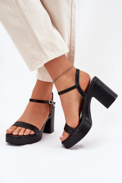 Sandály na podpatku model 214093 Step in style 38