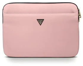 Guess Nylon Triangle Logo pouzdro na notebook 13" růžová / Pouzdro na notebook / 13" (GUCS13NTMLLP)