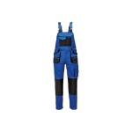 Montérkové kalhoty CARL BE-01-004 pánské s laclem royal-černé 54 royal-černé