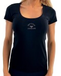 Dámské triko Emporio Armani 163377 4R223 černé