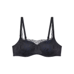 Dámská podprsenka Body Make-Up Illusion Lace Balconette - Triumph černá (0004) 085B