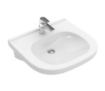 VILLEROY & BOCH - ViCare Umyvadlo Vita 56x55 cm, bez přepadu, otvor pro baterii, alpská bílá 41195601