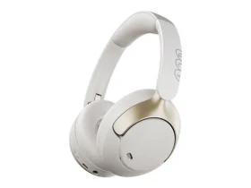 QCY H3 Pro bílá / Bezdrátová sluchátka / BT 5.4 / ANC / USB-C / výdrž až 55 hodin (H3 Pro white)