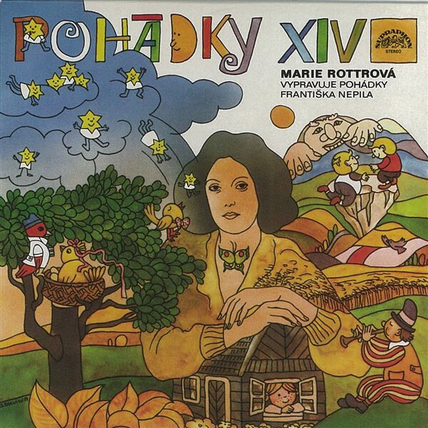 Marie Rottrová vypravuje pohádky Františka Nepila a zpívá své písničky - Wykrent Jaroslav - audiokniha