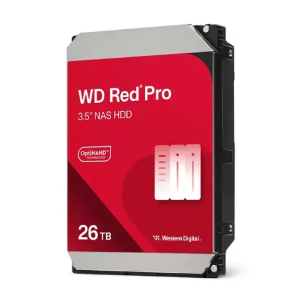WD Red Pro WD260KFGX 26TB / HDD / 3.5" / SATA 6Gbs / 7200RPM / 512MB cashe / 5y