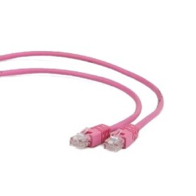 Gembird FTP CAT6 5m / patch kabel / stíněný s ochranou / růžová (PP6-5M/RO)