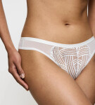Dámské kalhotky Delightful Spotlight Brazilian - WHITE - bílé 00GZ - TRIUMPH WHITE 40