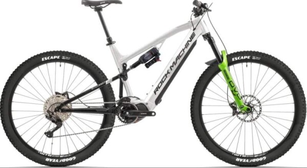 Rock Machine eBlizzard 30 S DVO Edition, pneu 29", rám 21" (XL), model 2026, Gloss Silver/Black/Grey - ZDARMA dopravné, seřízení, odborná montáž a dárkový poukaz na nákup příslušenství! (Záruka nejlepší ceny. Nalezli jste někde lepší cenu? Napište ná...