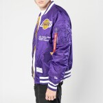 New Era Pánská bunda Los Angeles Lakers NBA Alpha Industries MA-1 Bomberjacke Velikost: 2XL