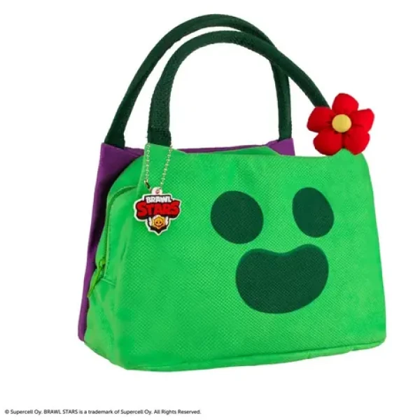 Cinereplicas Brawl Stars termo obal na svačinu Spike / Termo obal na svačinu / zipový uzávěr / izolační vrstva (CR4131EPM)