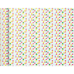 Balicí papír Tiny Roll Pink triangle - 80g, 5x0,35m