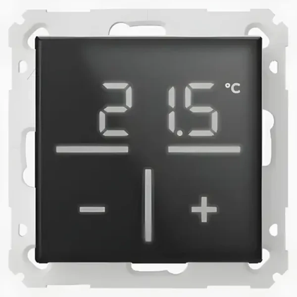 Homematic IP HmIP-WGT-A černá / Skleněný nástěnný termostat (90321020)