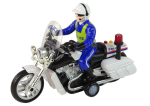 Mamido Policejní motorka s policistou a efekty