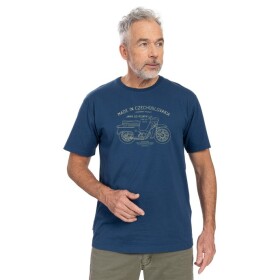 Bushman Pánské tričko Legend Jawa 20, modré L