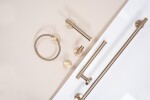 REA - Držák na toaletní papír 6611 Modern Brush Gold REA-98018