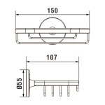 Laufen - Cana Mýdlenka drátěná s držákem, chrom H3831310040011