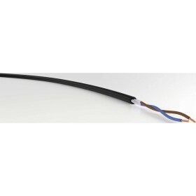 VER H05RR-F 2x1,5 Ri. 50 energetický kabel H05RR-F 2 x 1.50 mm² černá 50 m