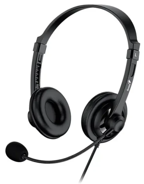GENIUS headset HS-230U černá / Sluchátka / mikrofon / USB-C / 2.4 m (31710021401)