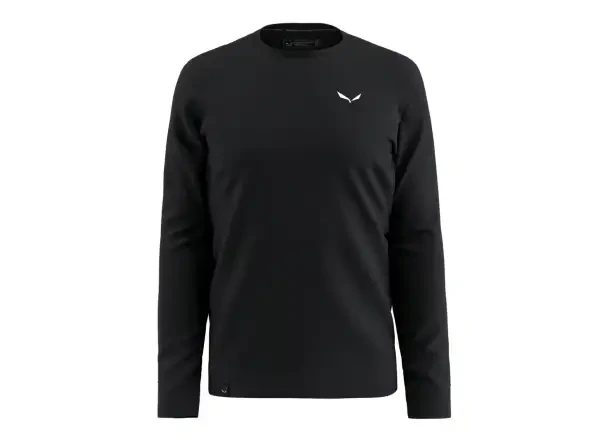 Salewa Puez Dry pánské triko dlouhý rukáv Black Out vel. 48/M