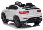 Mamido Dětské elektrické autíčko Mercedes-Benz GLC 63S 4x4 bílé