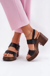 Sandály na podpatku model 213164 Step in style 38