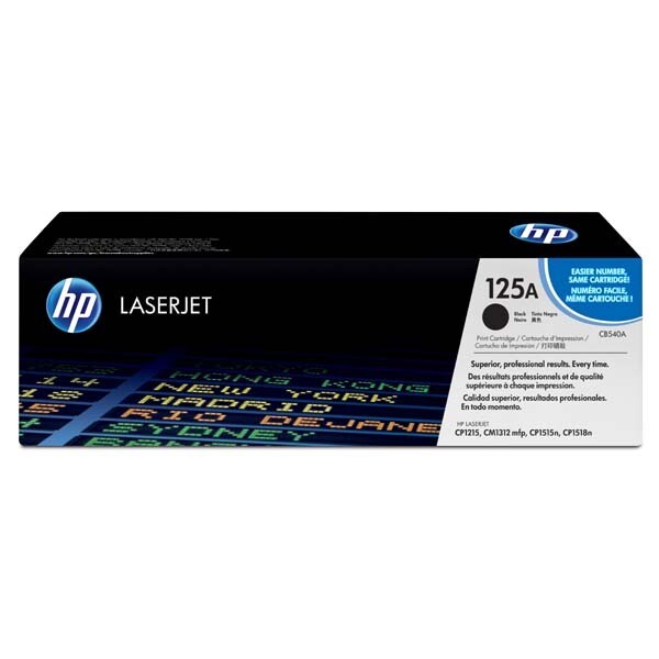 Hewlett-Packard HP CB540A, černý (HP 125A) - originální toner