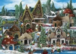 ALIPSON Puzzle Vánoční skřítek