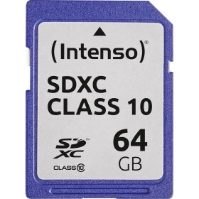 Intenso 3411490 paměťová karta SDXC 64 GB Class 10 - Intenso SDXC Class 10 64 GB 3411490